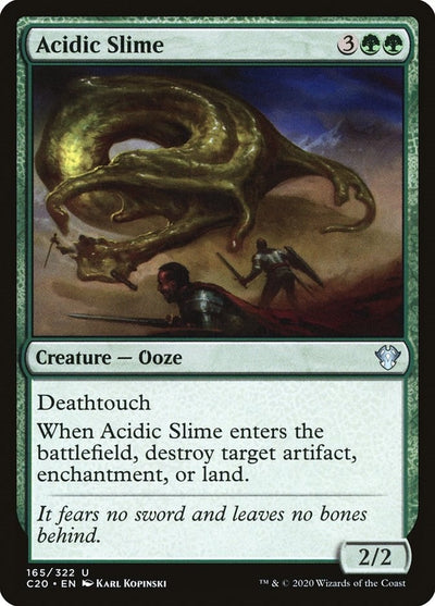 Acidic Slime (165) (Commander 2020)
