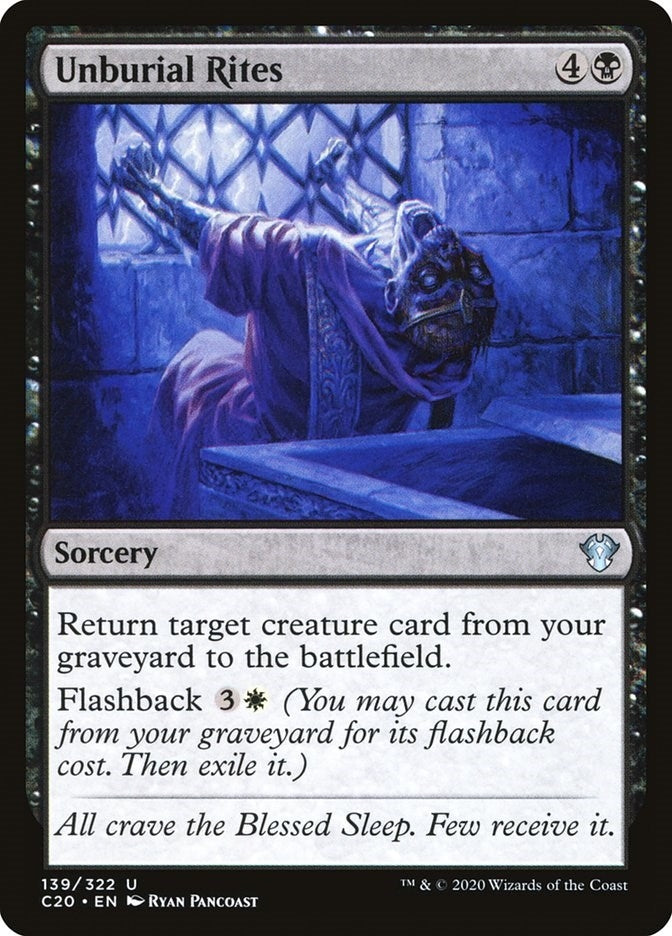 Unburial Rites (139) (Commander 2020)