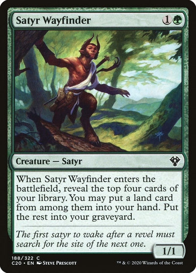 Satyr Wayfinder (188) (Commander 2020)