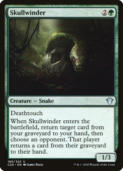 Skullwinder (189) (Commander 2020)