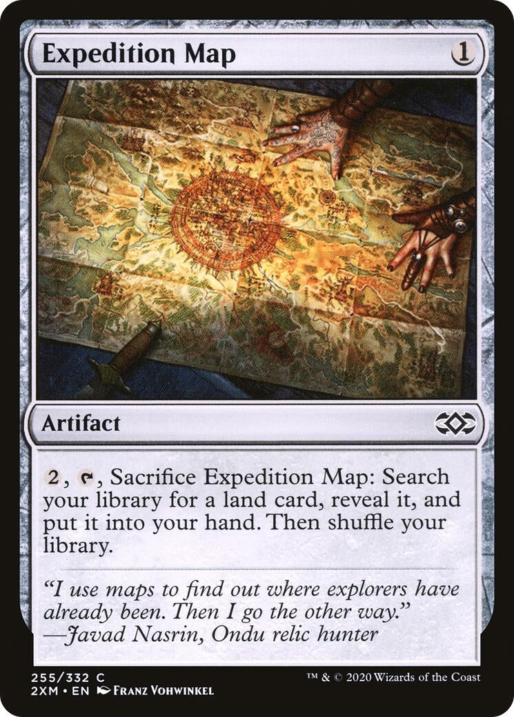 Expedition Map (255) (Double Masters)