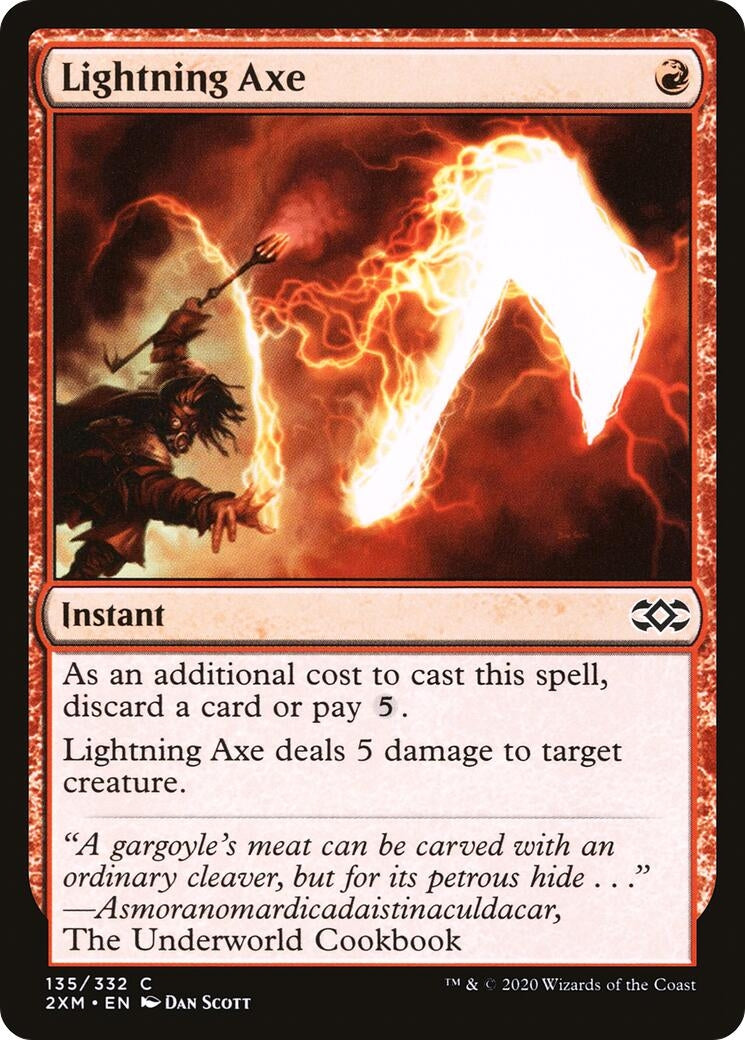 Lightning Axe (135) (Double Masters)