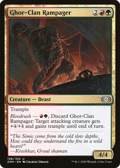 Ghor-Clan Rampager (198) (Double Masters)