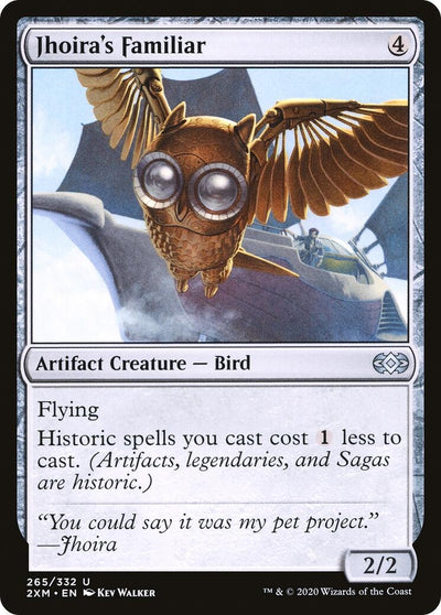 Jhoira's Familiar (265) (Double Masters) (Foil)