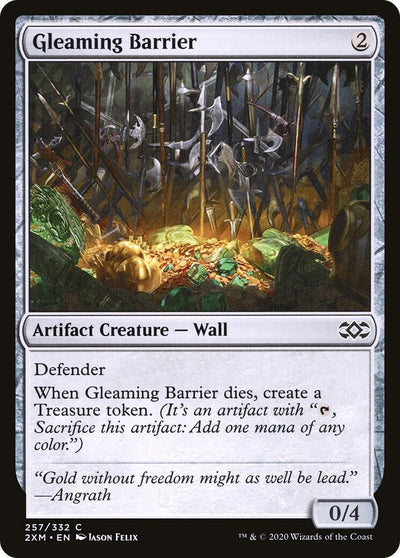Gleaming Barrier (257) (Double Masters)
