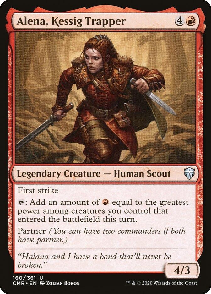 Image for Alena, Kessig Trapper (160) (Commander Legends) (Foil) - Magic: The Gathering