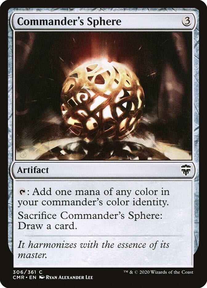 Image for Commander's Sphere (306) (Commander Legends) (Foil) - Magic: The Gathering
