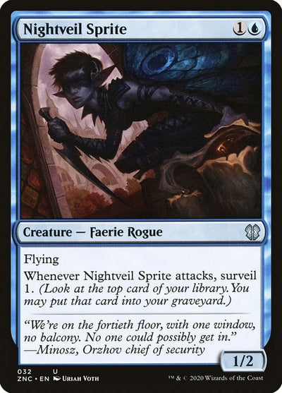 Nightveil Sprite (32) (Zendikar Rising)