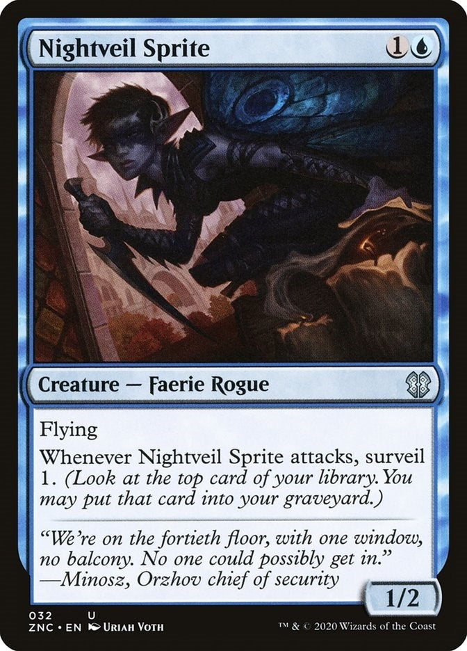 Nightveil Sprite (32) (Zendikar Rising)
