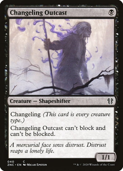 Changeling Outcast (40) (Zendikar Rising)