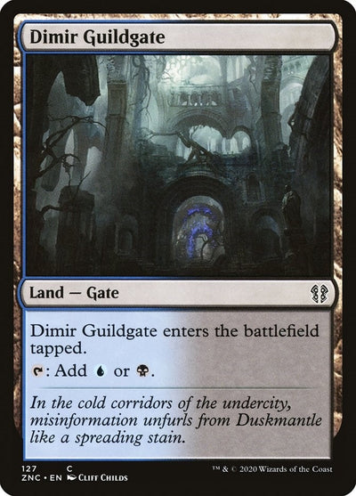 Dimir Guildgate (127) (Zendikar Rising)