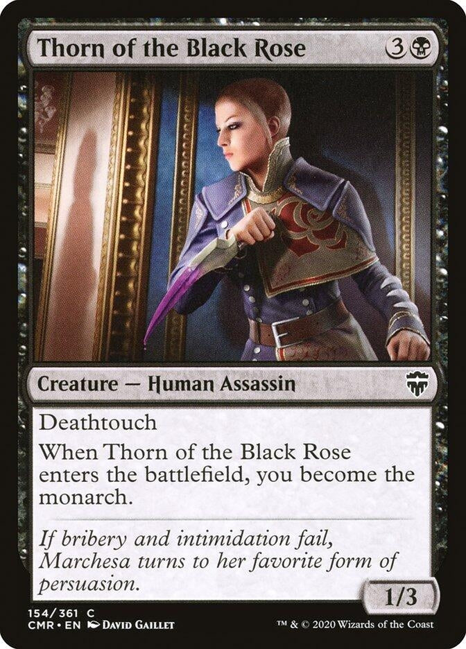 Image for Thorn of the Black Rose (154) (Commander Legends) (Foil) - Magic: The Gathering