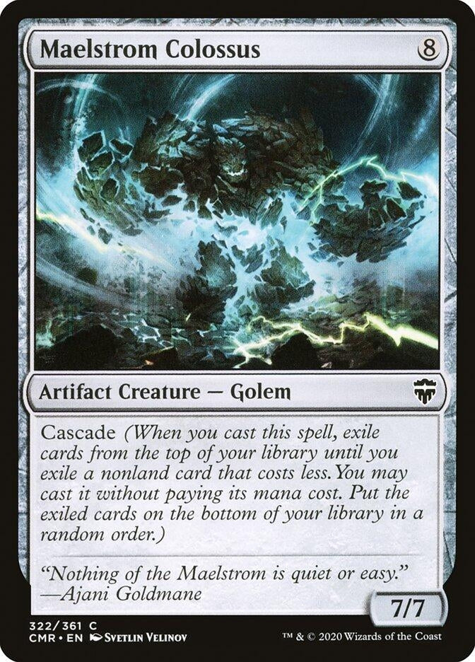 Image for Maelstrom Colossus (322) (Commander Legends) (Foil) - Magic: The Gathering