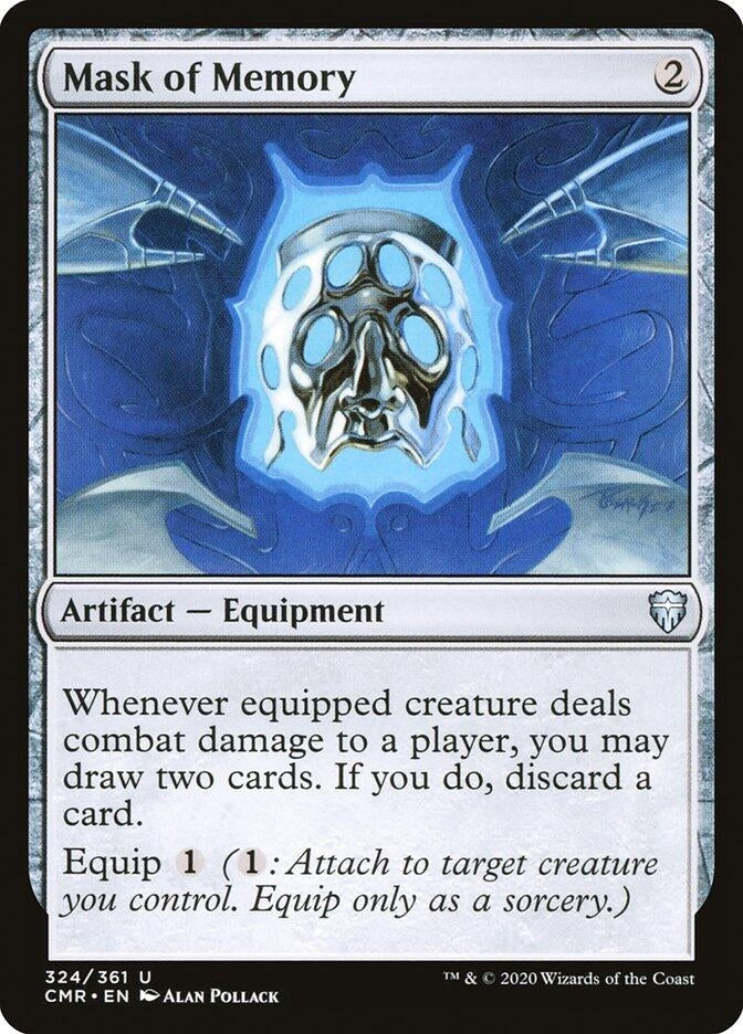 Image for Mask of Memory (324) (Commander Legends) - Magic: The Gathering