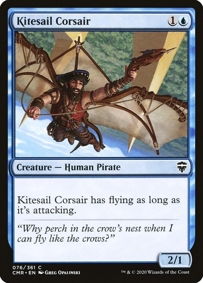 Image for Kitesail Corsair (76) (Commander Legends) - Magic: The Gathering