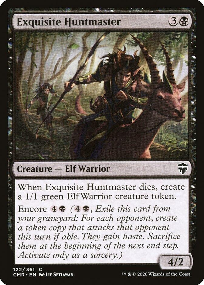 Image for Exquisite Huntmaster (122) (Commander Legends) (Foil) - Magic: The Gathering