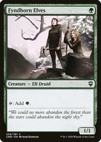 Fyndhorn Elves (228) (Commander Legends)