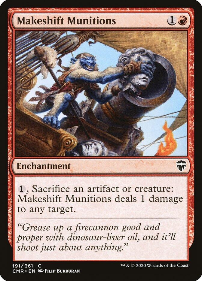 Image for Makeshift Munitions (191) (Commander Legends) (Foil) - Magic: The Gathering