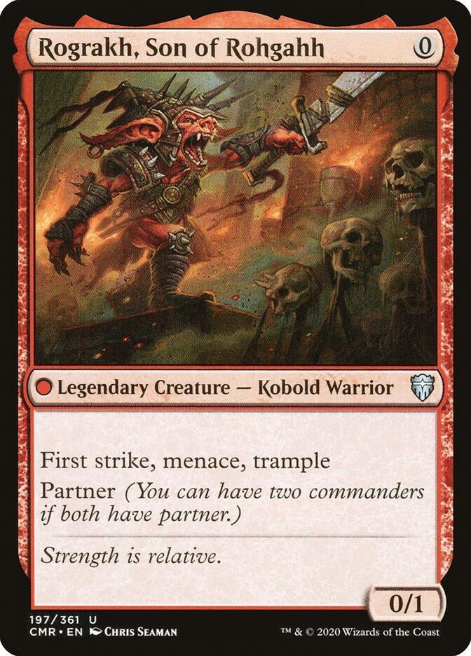 Image for Rograkh, Son of Rohgahh (197) (Commander Legends) (Foil) - Magic: The Gathering