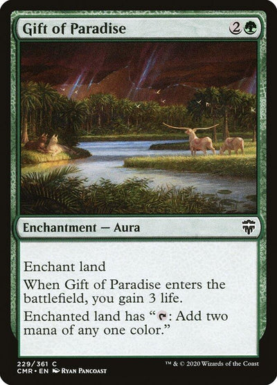 Gift of Paradise (229) (Commander Legends) (Foil)