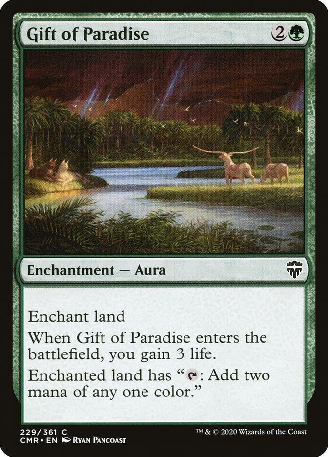 Image for Gift of Paradise (229) (Commander Legends) (Foil) - Magic: The Gathering