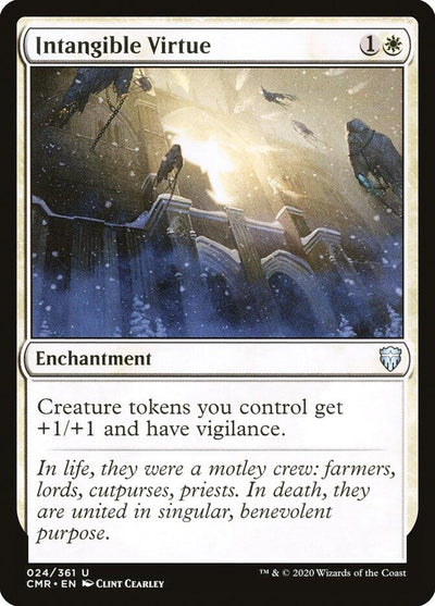 Intangible Virtue (24) (Commander Legends) (Foil)