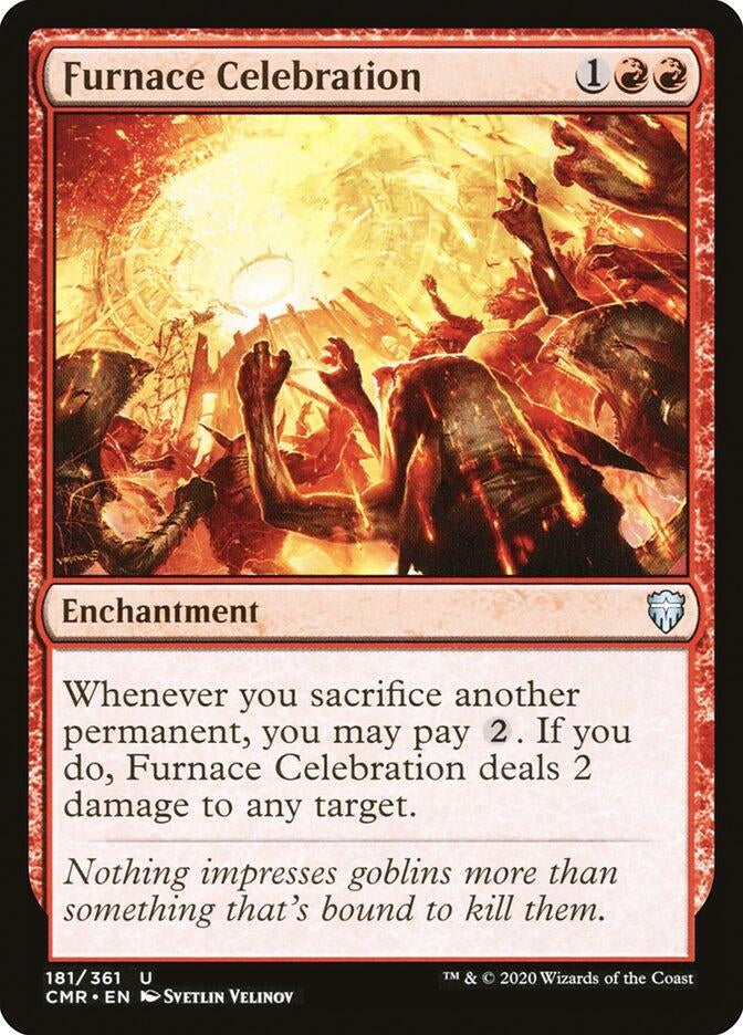 Image for Furnace Celebration (181) (Commander Legends) (Foil) - Magic: The Gathering