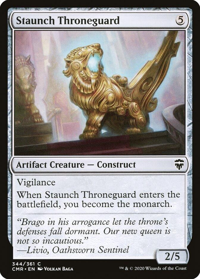Image for Staunch Throneguard (344) (Commander Legends) - Magic: The Gathering