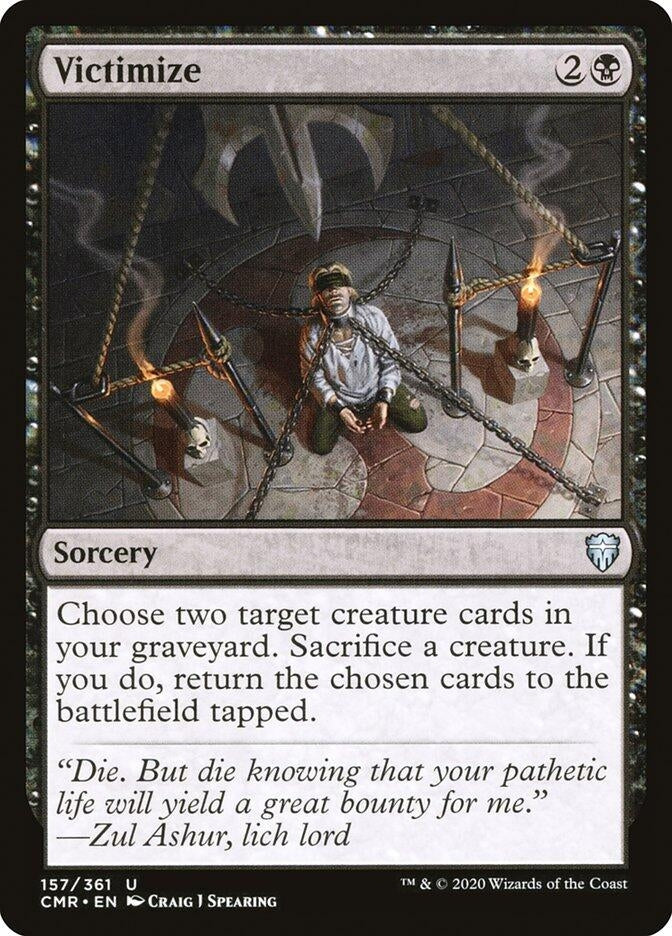 Image for Victimize (157) (Commander Legends) - Magic: The Gathering