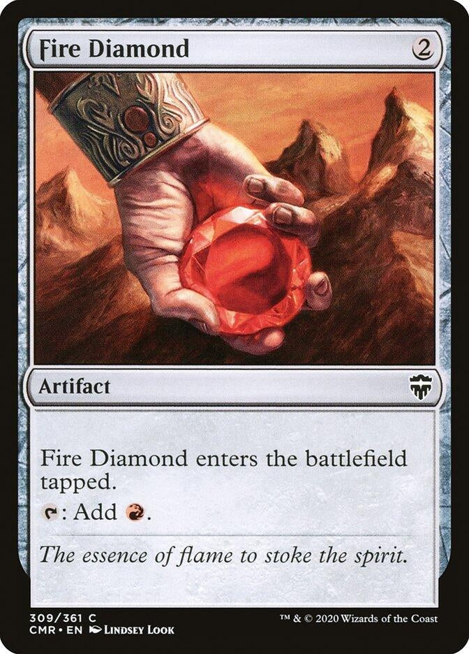 Image for Fire Diamond (309) (Commander Legends) (Foil) - Magic: The Gathering