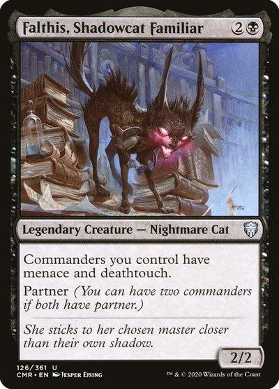 Falthis, Shadowcat Familiar (126) (Commander Legends)