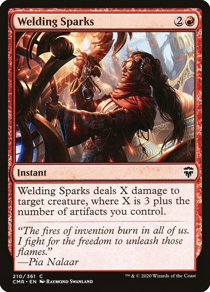 Image for Welding Sparks (210) (Commander Legends) - Magic: The Gathering