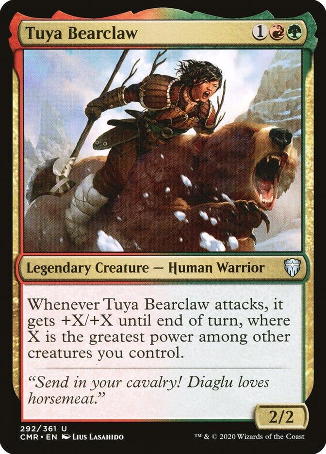 Image for Tuya Bearclaw (292) (Commander Legends) - Magic: The Gathering