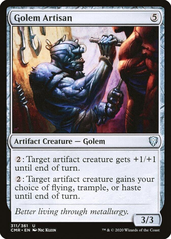 Image for Golem Artisan (311) (Commander Legends) (Foil) - Magic: The Gathering