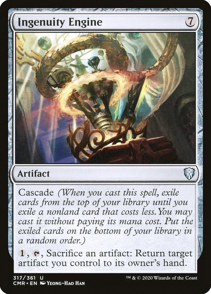 Image for Ingenuity Engine (317) (Commander Legends) (Foil) - Magic: The Gathering