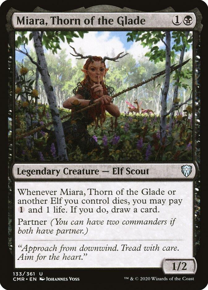 Image for Miara, Thorn of the Glade (133) (Commander Legends) - Magic: The Gathering