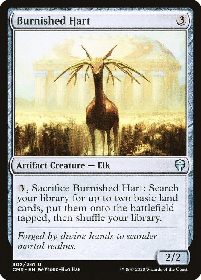 Image for Burnished Hart (302) (Commander Legends) (Foil) - Magic: The Gathering