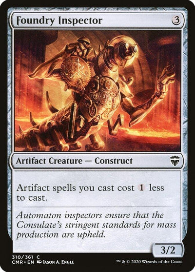 Foundry Inspector (310) (Commander Legends) (Foil)