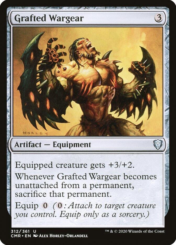 Image for Grafted Wargear (312) (Commander Legends) - Magic: The Gathering