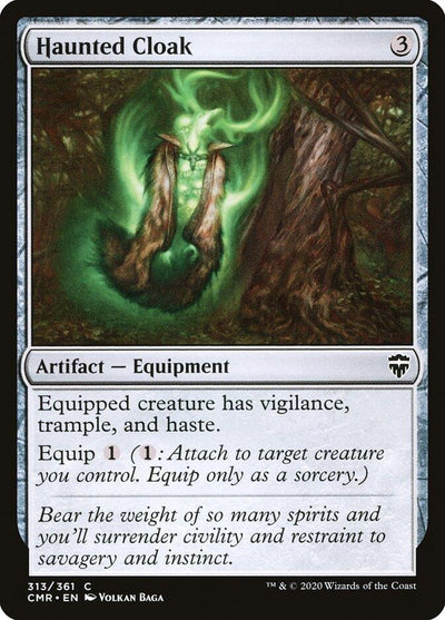 Haunted Cloak (313) (313) (Commander Legends) (Foil)