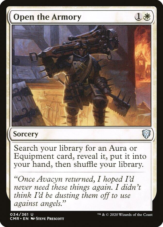 Image for Open the Armory (34) (Commander Legends) - Magic: The Gathering