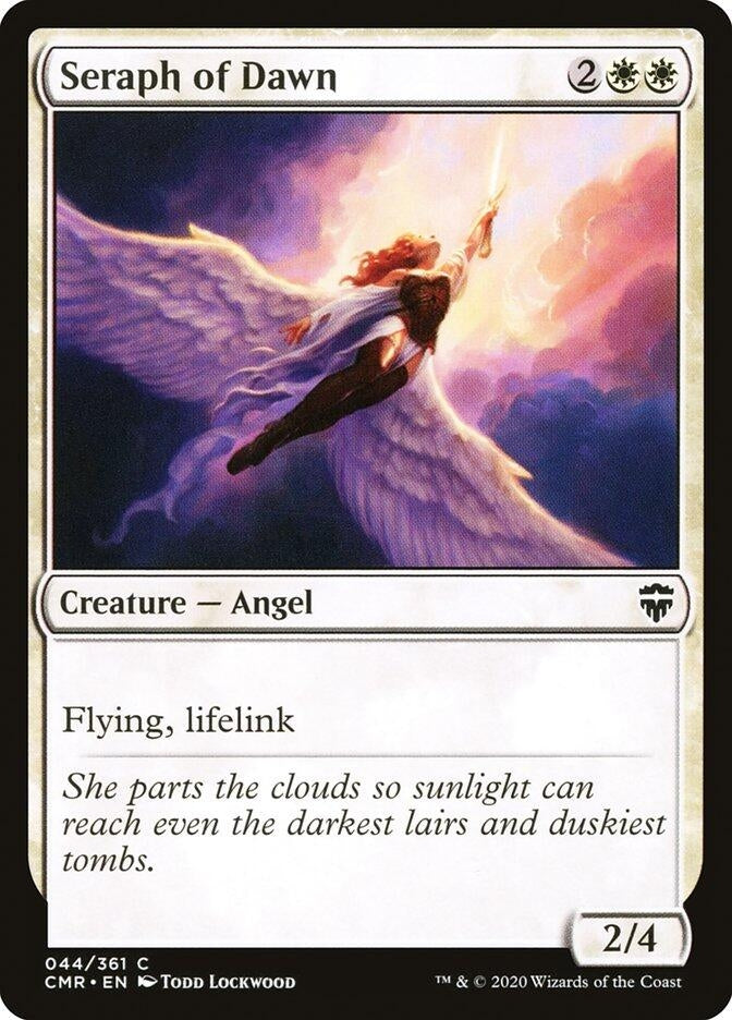 Image for Seraph of Dawn (44) (Commander Legends) - Magic: The Gathering