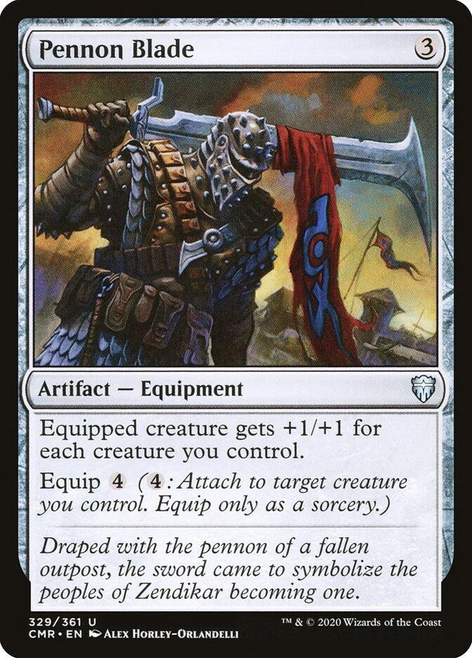Image for Pennon Blade (329) (Commander Legends) - Magic: The Gathering