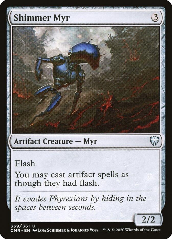 Image for Shimmer Myr (339) (Commander Legends) - Magic: The Gathering