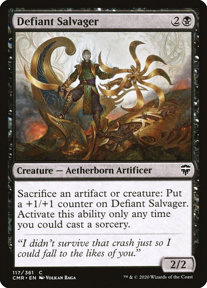 Image for Defiant Salvager (117) (Commander Legends) (Foil) - Magic: The Gathering