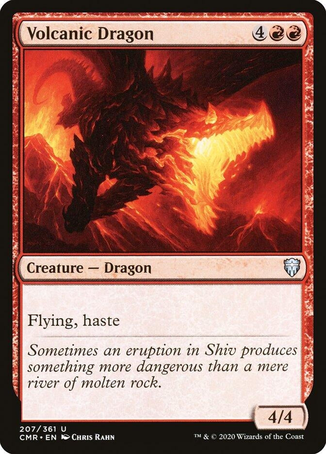 Image for Volcanic Dragon (207) (Commander Legends) - Magic: The Gathering