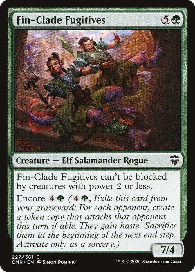 Image for Fin-Clade Fugitives (227) (Commander Legends) (Foil) - Magic: The Gathering