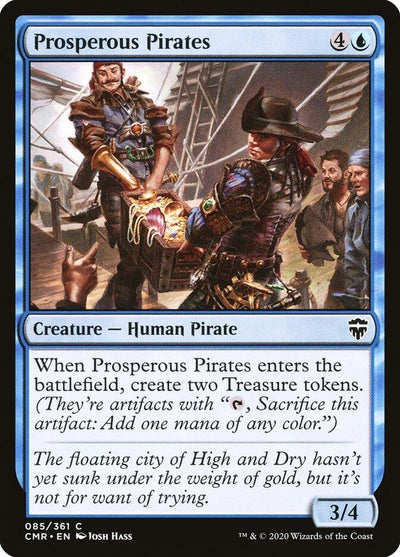Prosperous Pirates (85) (Commander Legends) (Foil)