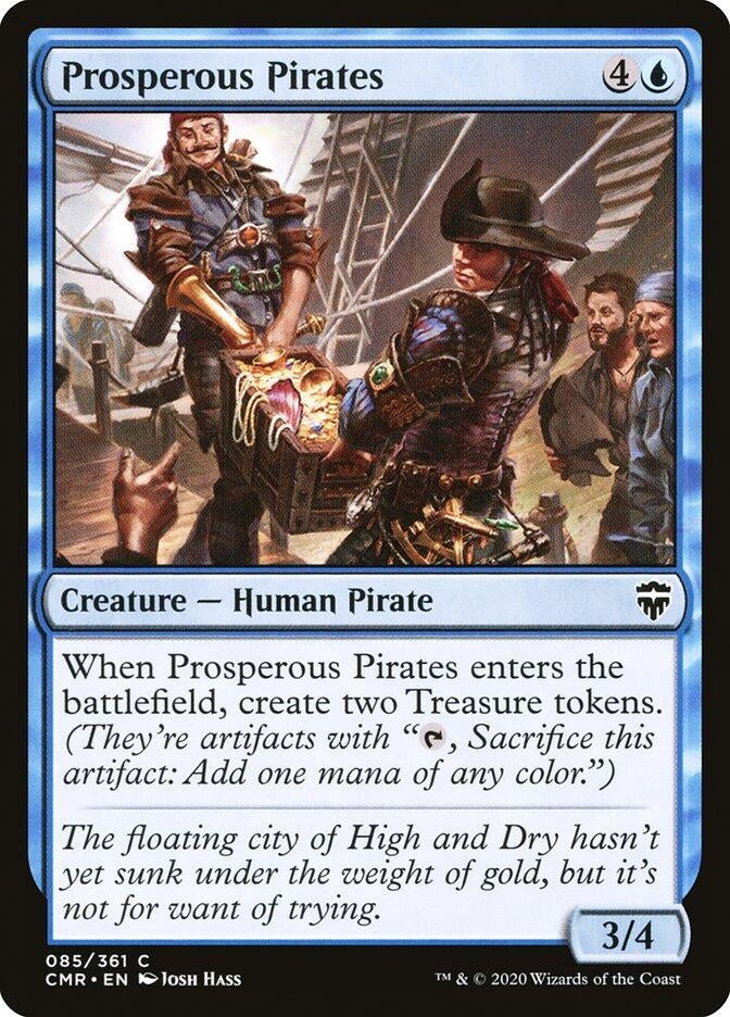 Image for Prosperous Pirates (85) (Commander Legends) (Foil) - Magic: The Gathering