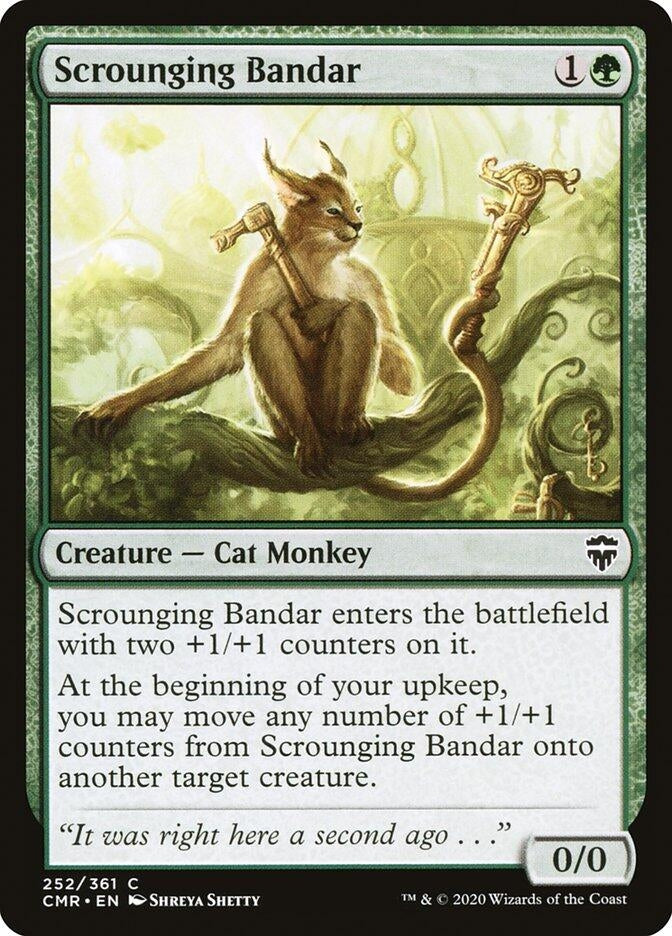 Image for Scrounging Bandar (252) (Commander Legends) (Foil) - Magic: The Gathering